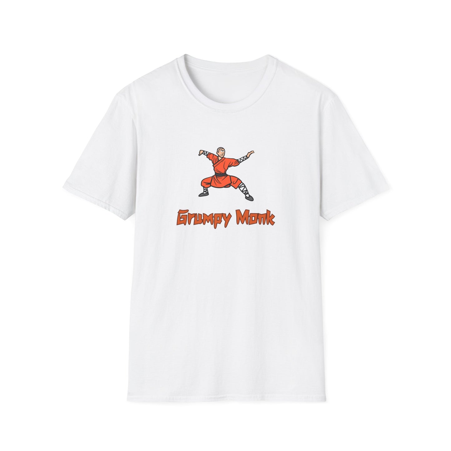 Grumpy Monk T-Shirt | Monk Ready to Fight | Unisex - Men & Women's Funny Tee