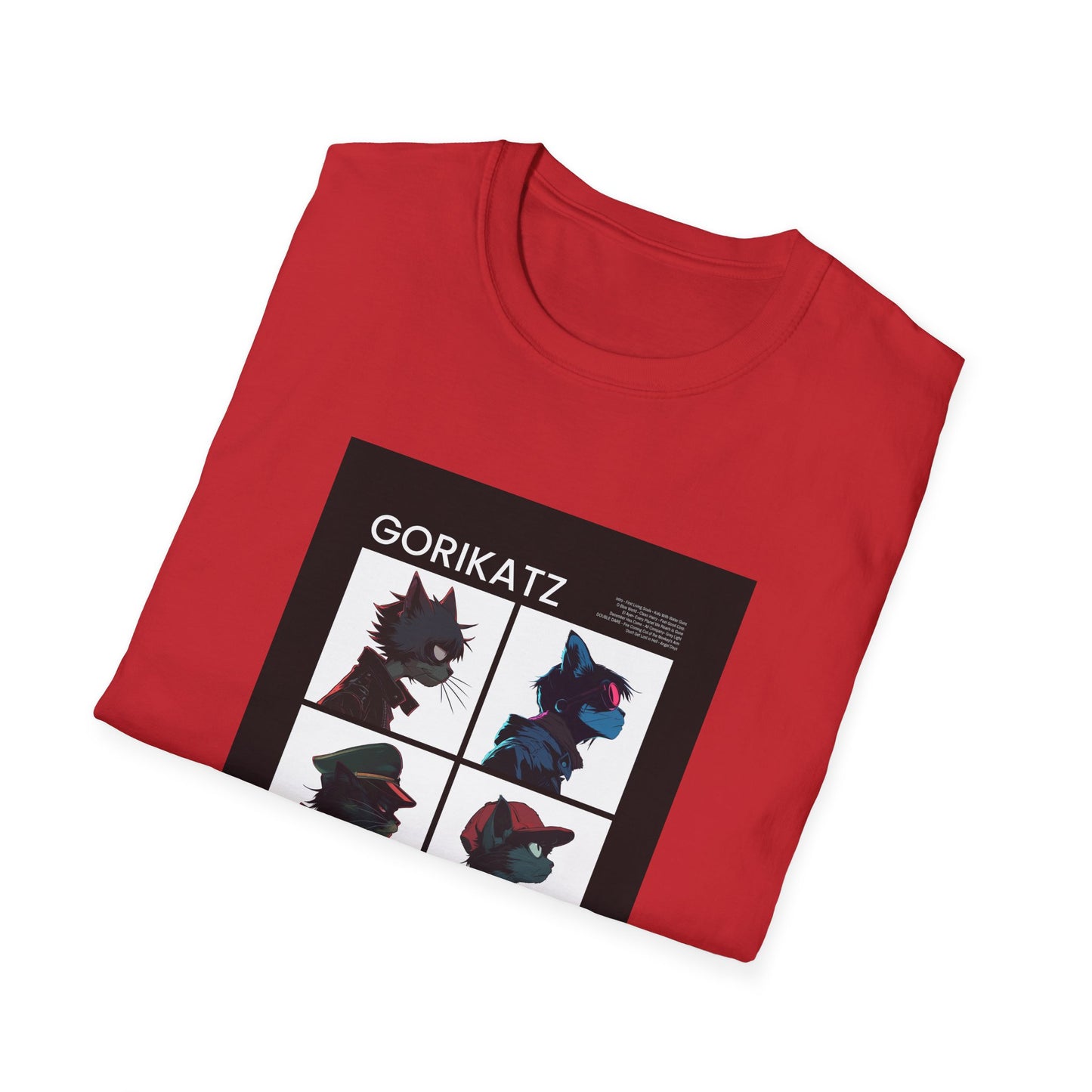 GoriKatz Angel Days T-Shirt | Cat Lover | Cat Band | Unisex - Men & Women's Funny Tee