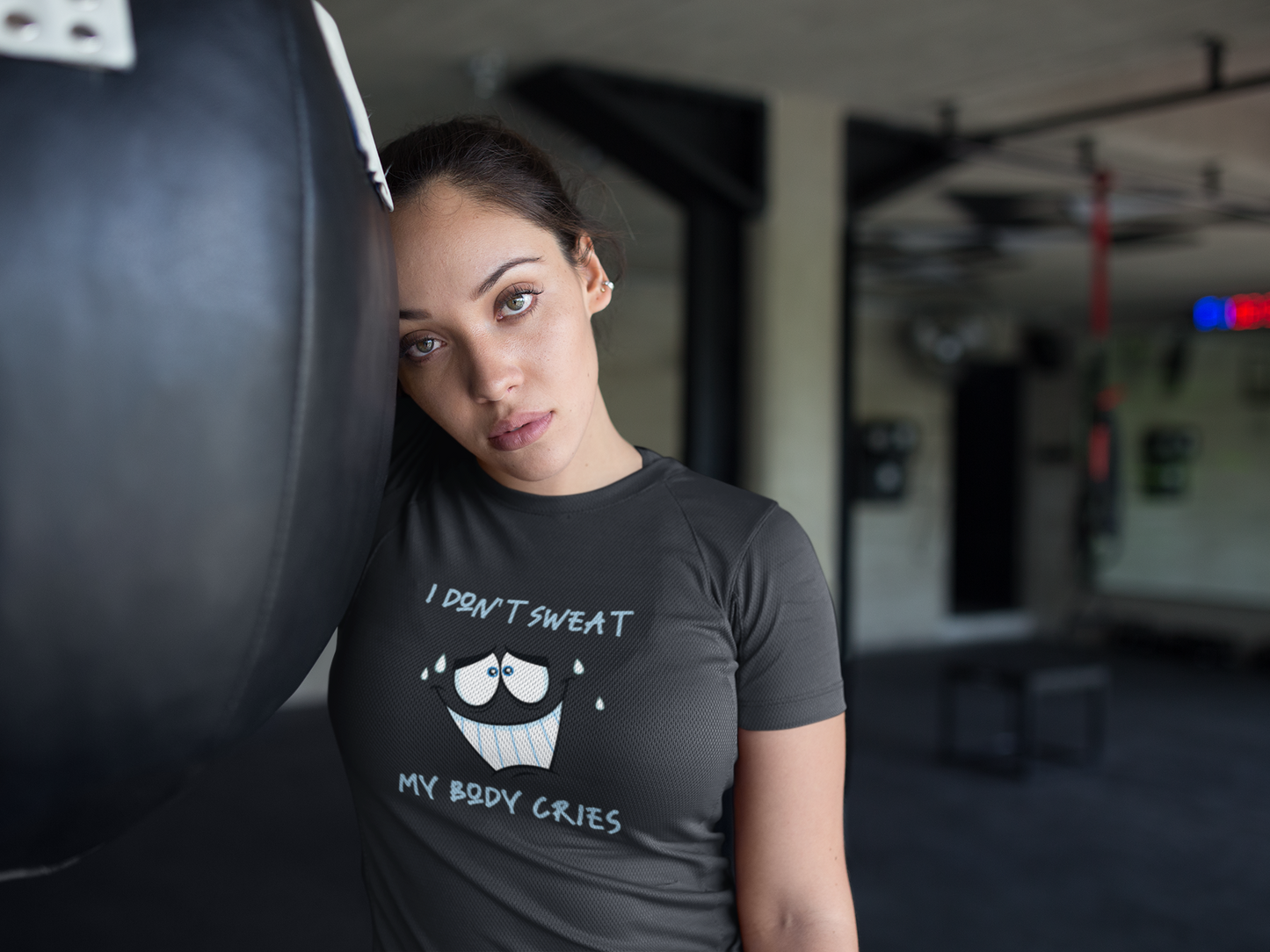 I Don't Sweat My Body Cries | Sweating | Exercise | Unisex - Men & Women's Tee