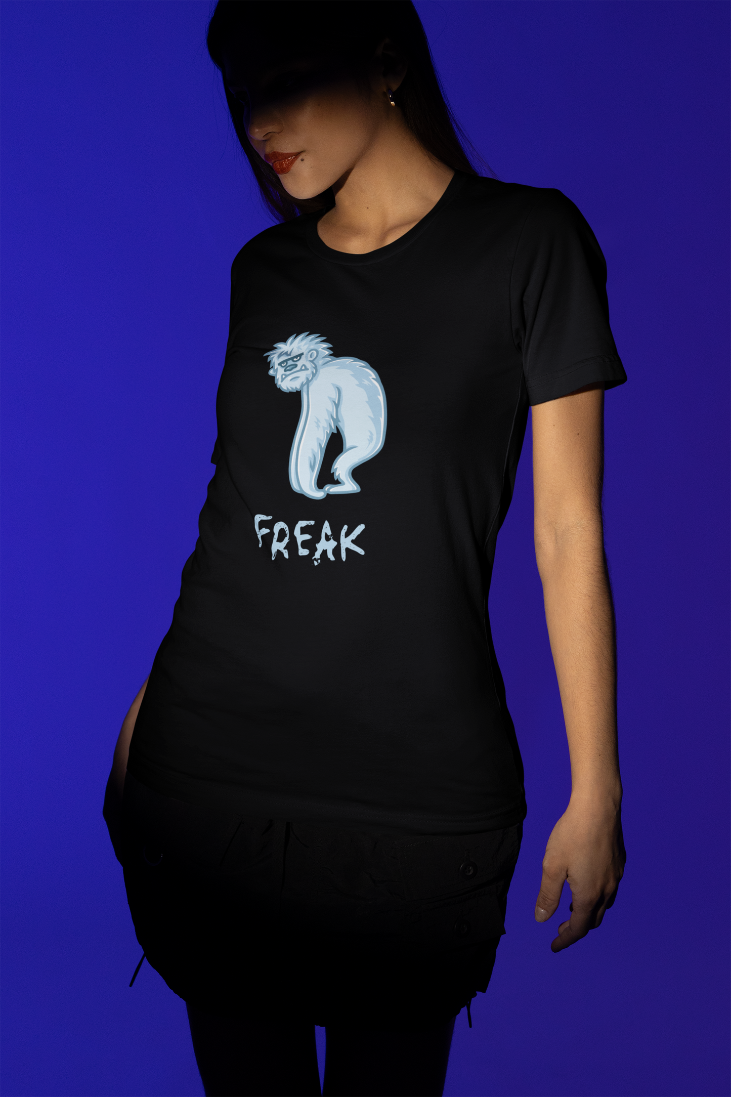 Freak T-Shirt | Blue Monster | Unisex - Men & Women's Funny Tee